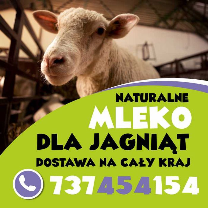super mleko dla  jagniat kozlat  szybka dostawa na cały kraj