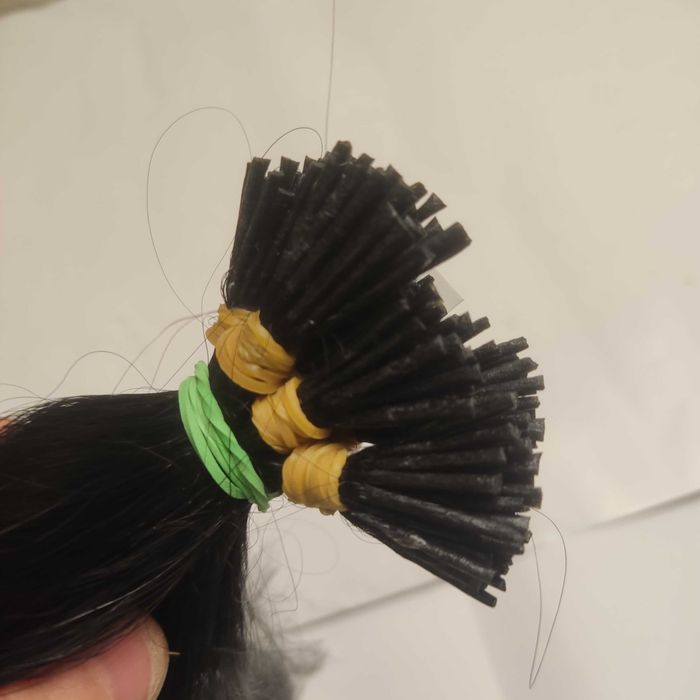 Naturalne włosy ok 57-58 cm 100 pasm - 22i#1