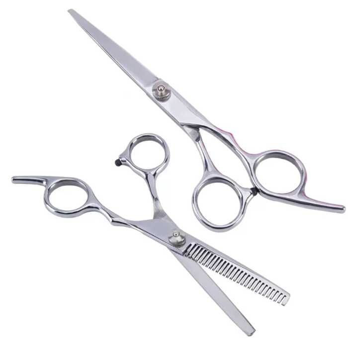 Profesjonalne nożyczki fryzjerskie grzebień etui zestaw przyborów