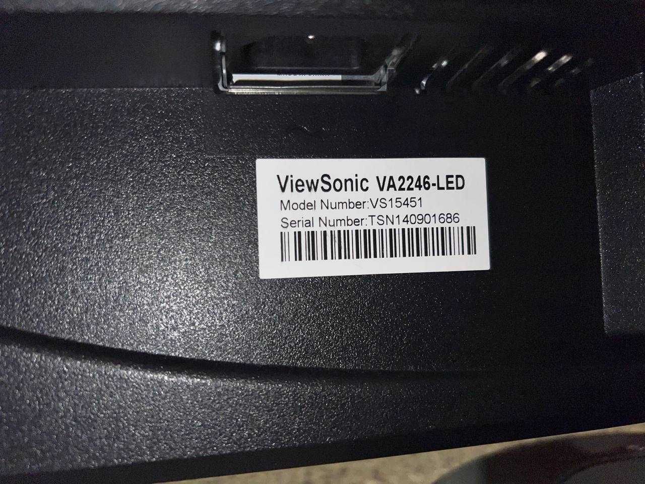 Монитор ViewSonic VA2246-LED 22" Full HD