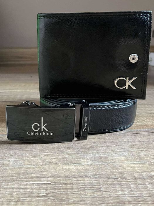 Zestaw CK Pasek Portfel Męski idealny na prezent