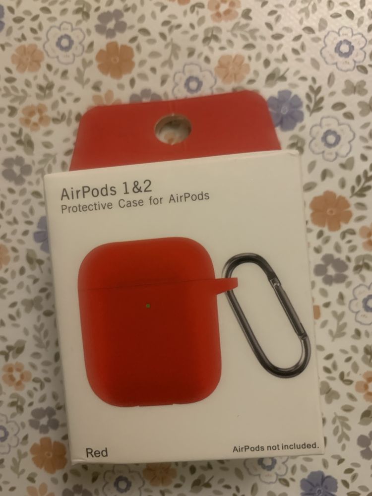 Чехол для наушников AirPods 1/2 чохол для навушників