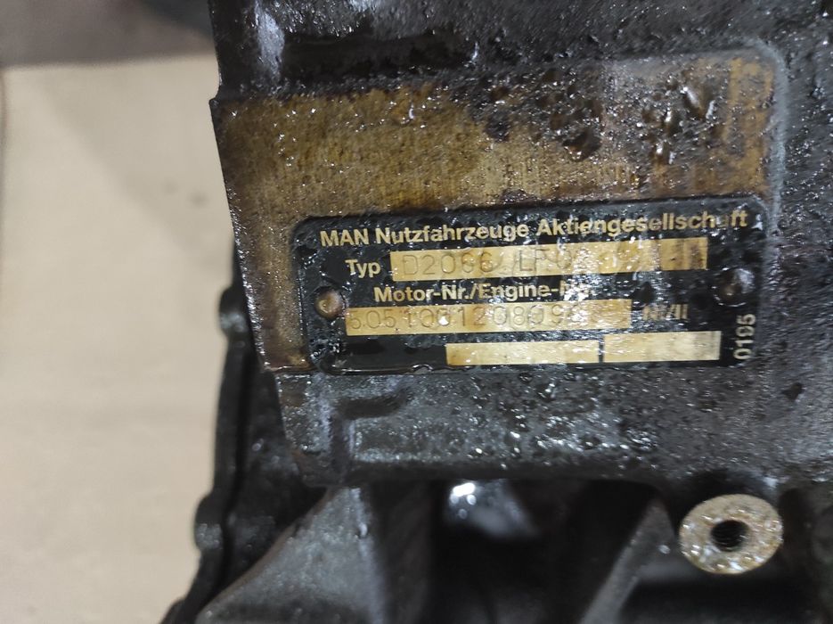 Блок мотора поршневая шатун MAN TGA TGX D2066 LF02