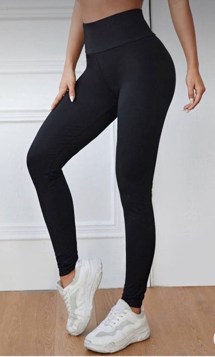 Теплі лосини з високою посадкою на флісі