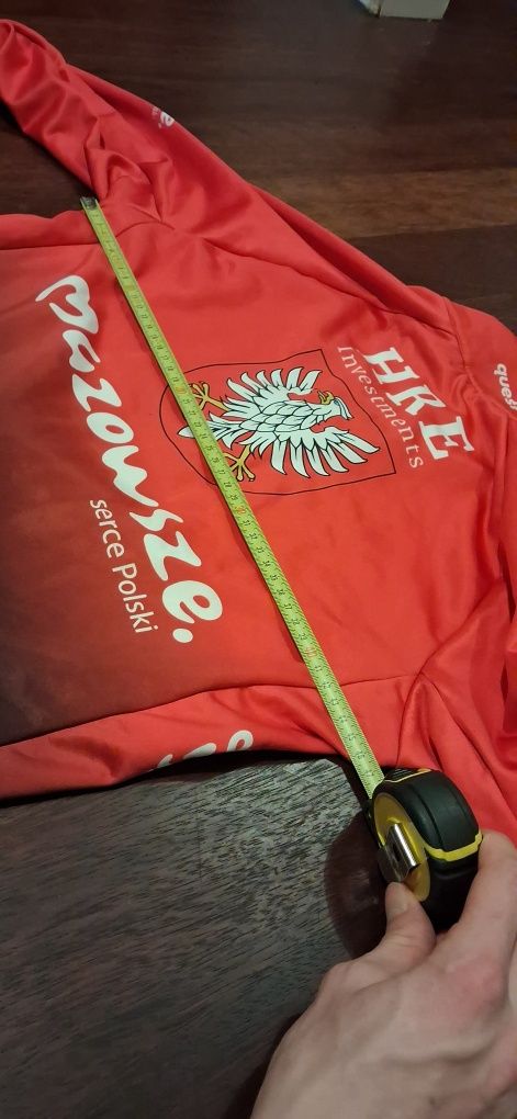 Ziomowa Kurtka Kolarska Quest HRE Mazowsze Serce Polski rozmiar S