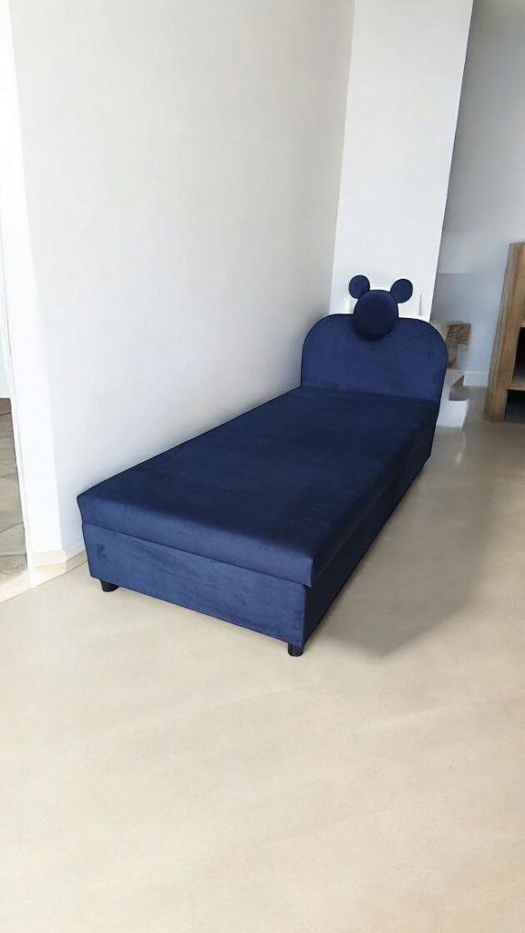tapczan sofa jednoosobowa z pojemnikiem na pościel 80