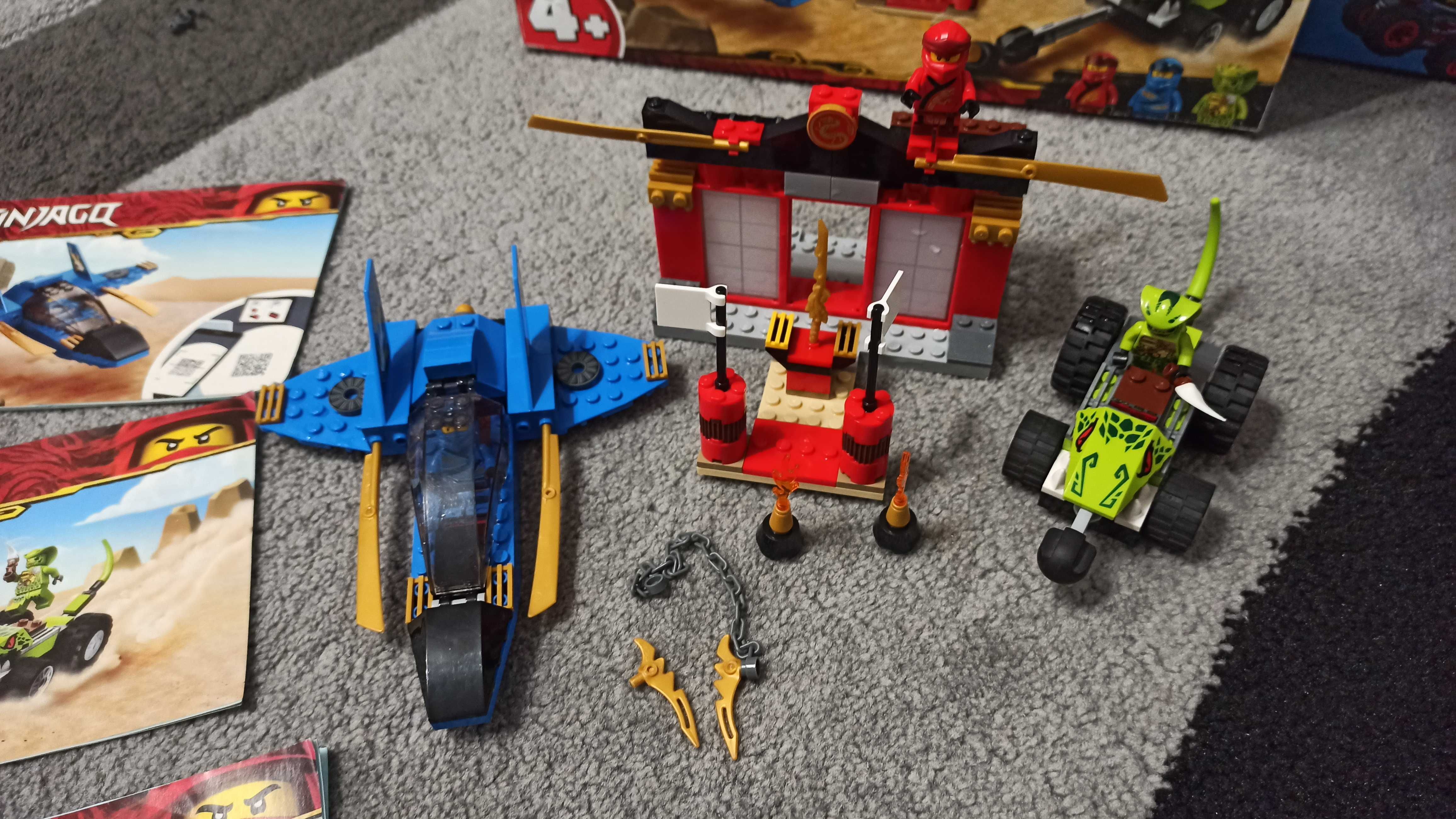 LEGO Ninjago 71703 Bitwa burzowego myśliwca karton gazetki jak nowe