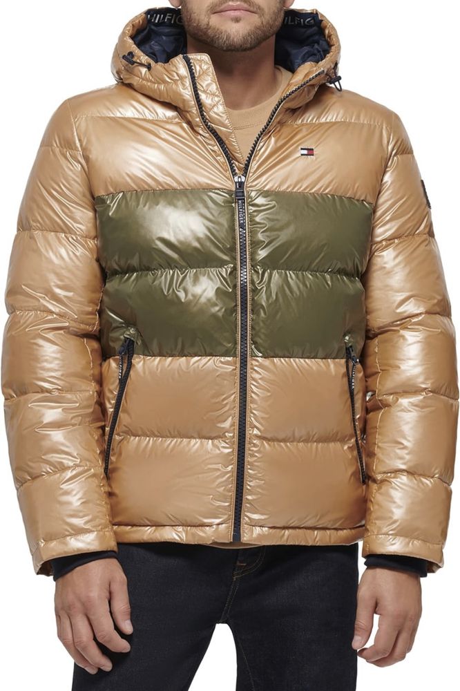 XL 50 XXL 52 Tommy Hilfiger пуховик куртка зимова зимняя хл ххл парка