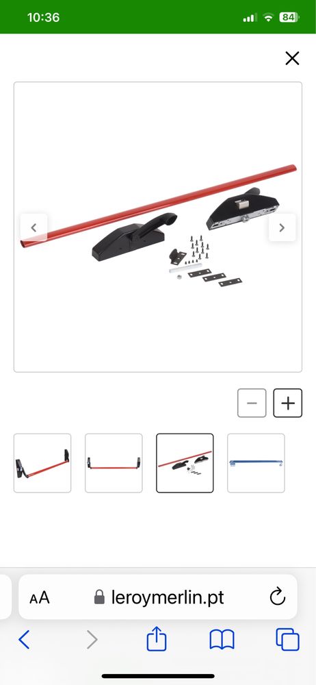 Barra antipanico para porta de emergencia dorlak serie 900 nova