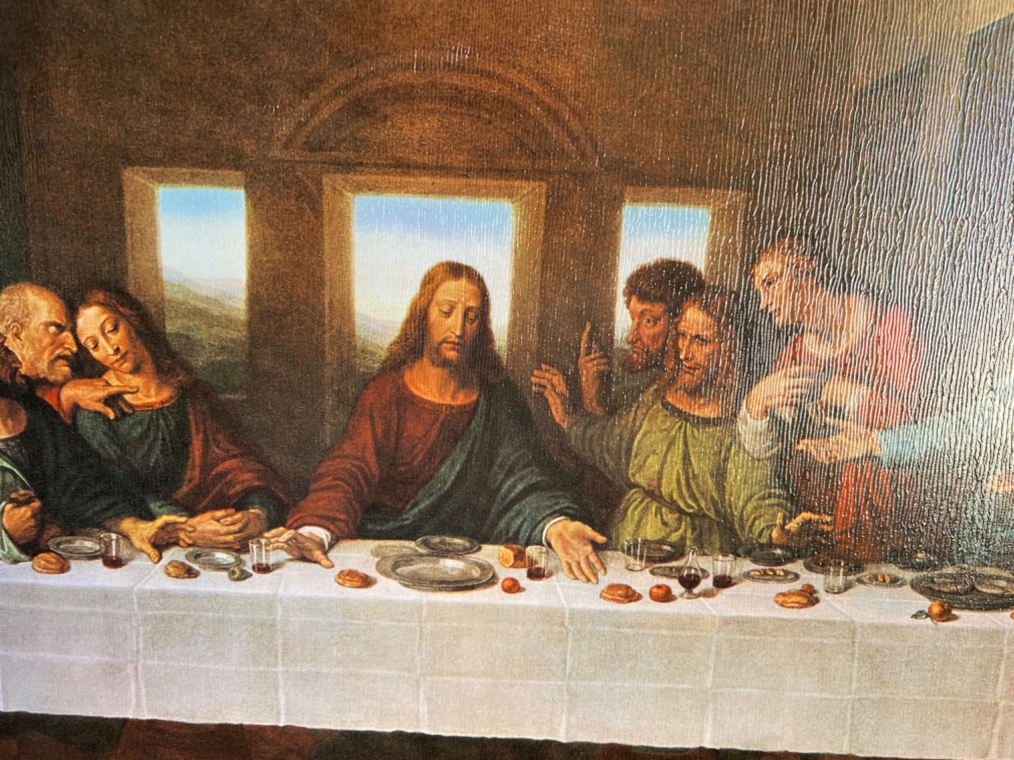 Quadro da última ceia - católico- Jesus