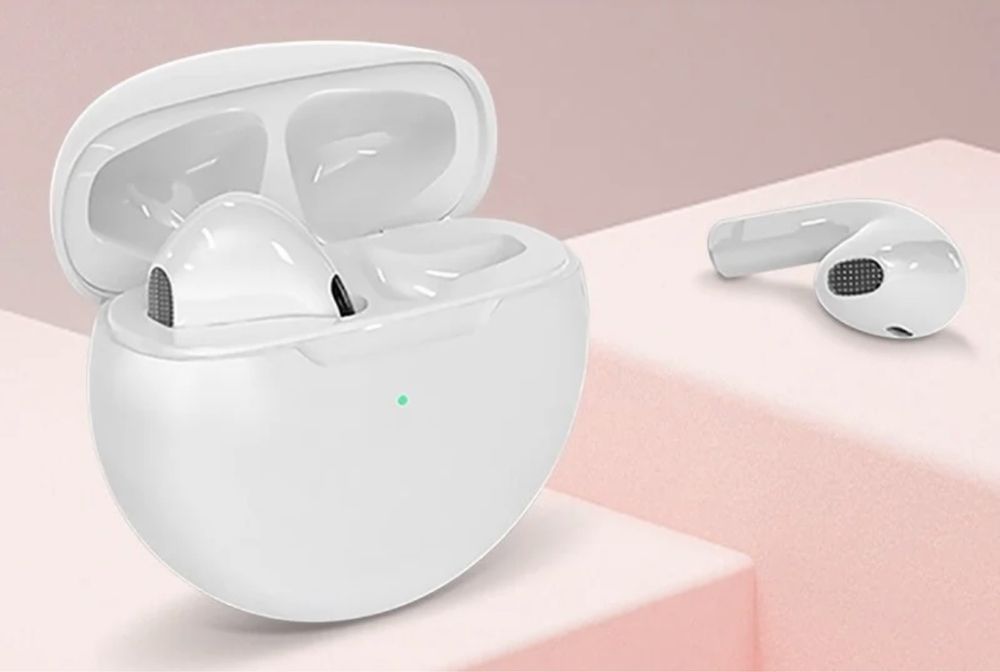 Fones / Auriculares / Auscultadores sem fios Pro6 Bluetooth Novos (EarPods / Earphones / EarBuds)