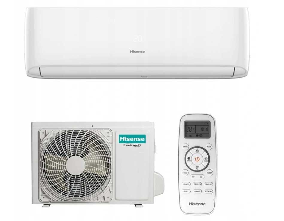 Klimatyzacja Hisense Easy Smart 2,6 kW z MONTAŻEM