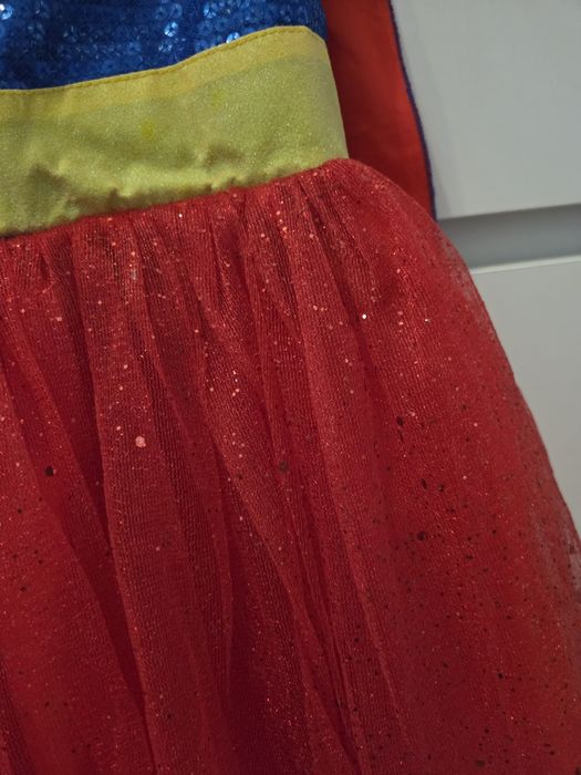 Strój karnawał, sukienka super dziewczyny