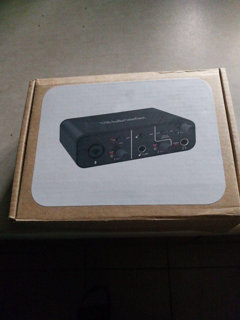Audiobox interfejs