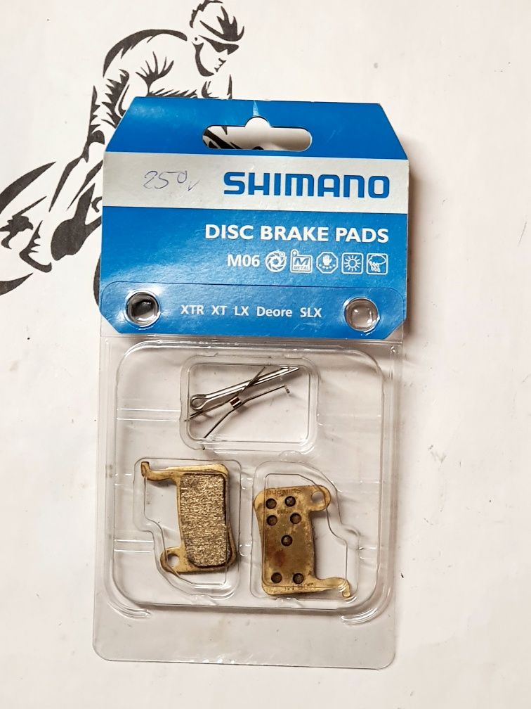 Klocki hamulcowe Shimano M06 metaliczne R177