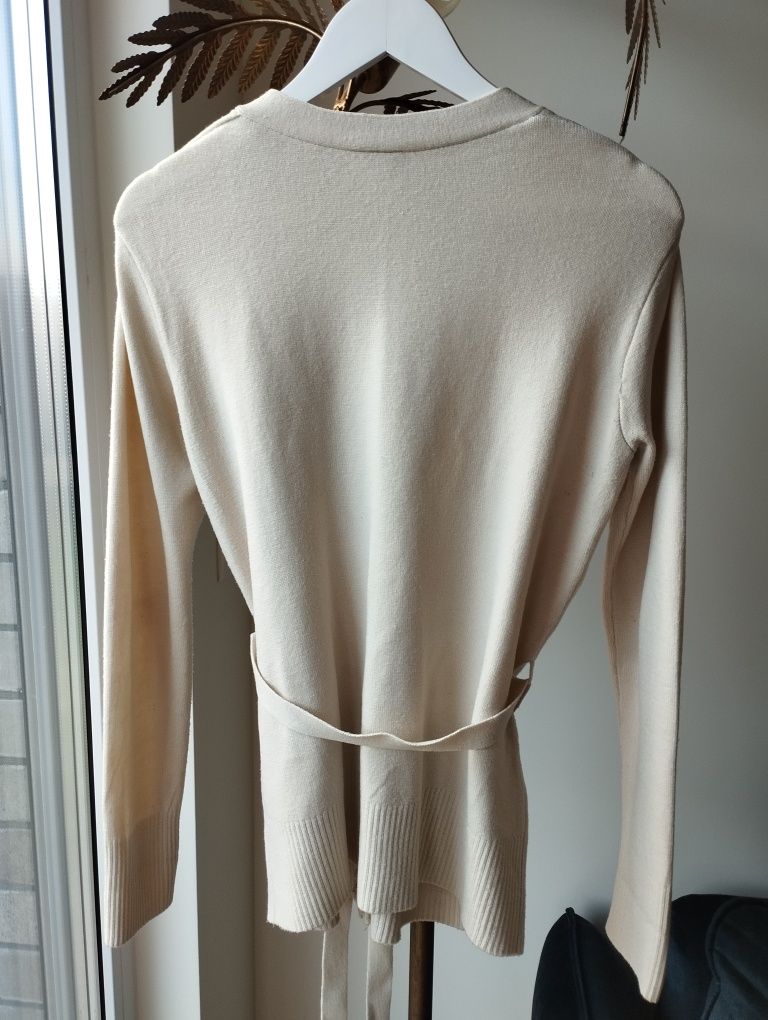 Sweter kardigan ecru For You L 40