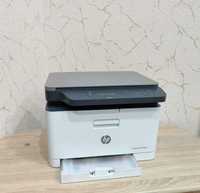 Лазерный цветной сетевой с Wi-Fi МФУ HP Color Laser MFP 178nwg +кабели