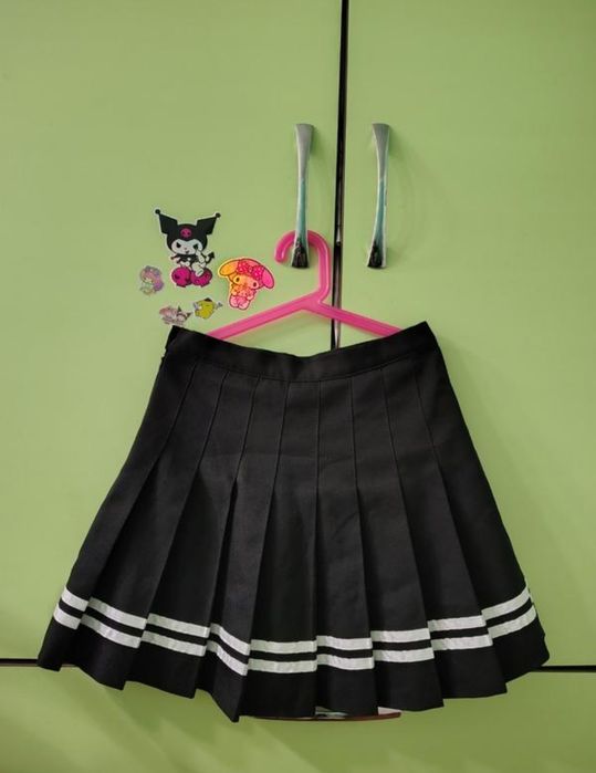 Аніме спідниця чорна біла