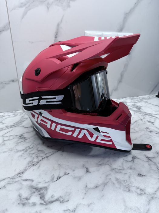 Мотошлем Origine Hero MX Red-White