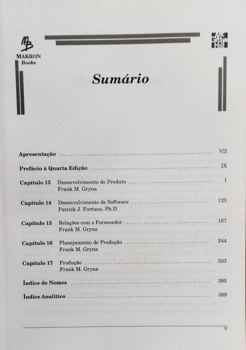 Controle da Qualidade Handbook-  Vol. II, III e VI - Juran, McGrawHill