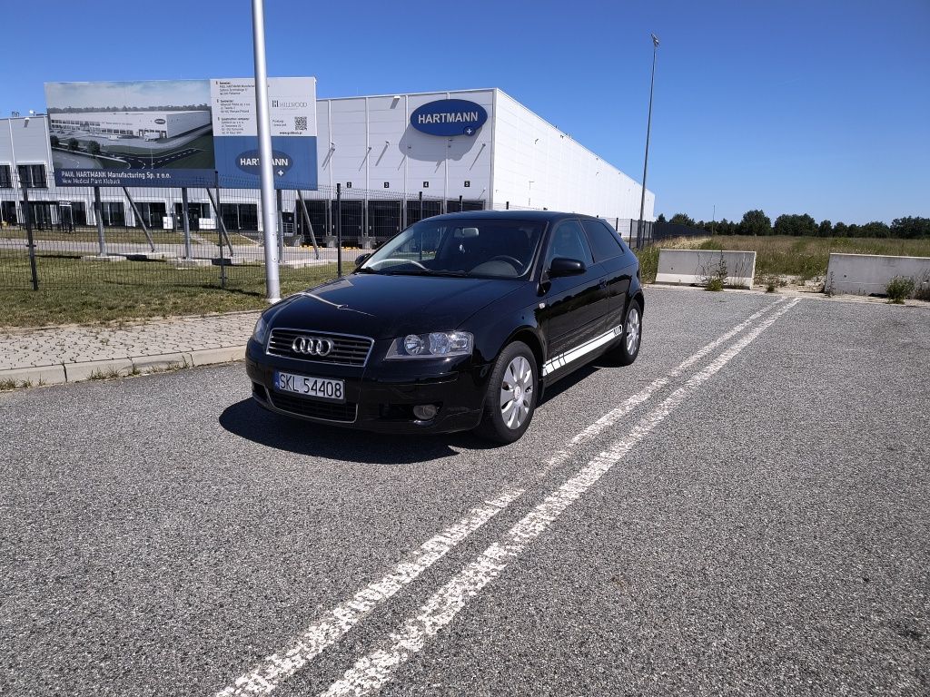 Audi A3 8P 1,9 TDI trzydrzwiowe dobrze wyposażone samochód osobowy