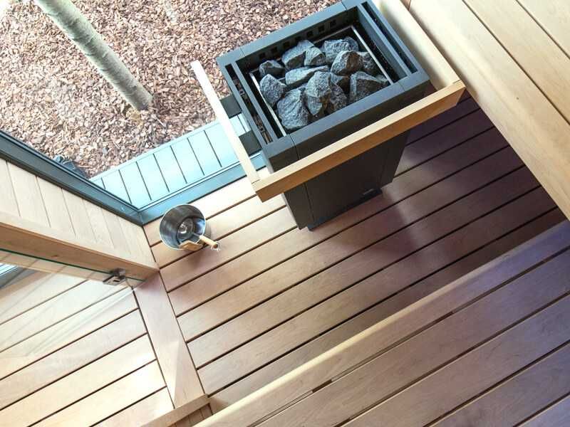 sauna ogrodowa zewnętrzna fińska sucha balia SPA