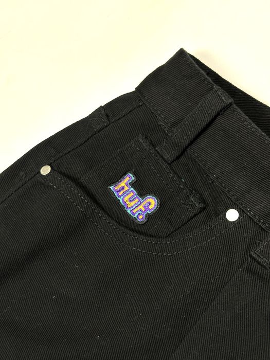 Широкие черные джинсиы Empyre голубые штаны polar big boy x huf