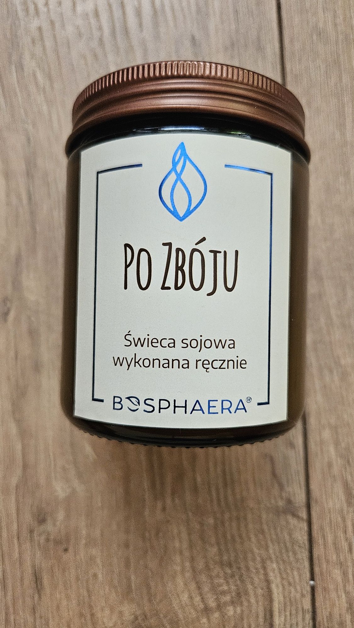 Świeca Sojowa Po Zbóju, Bosphaera, 190 g