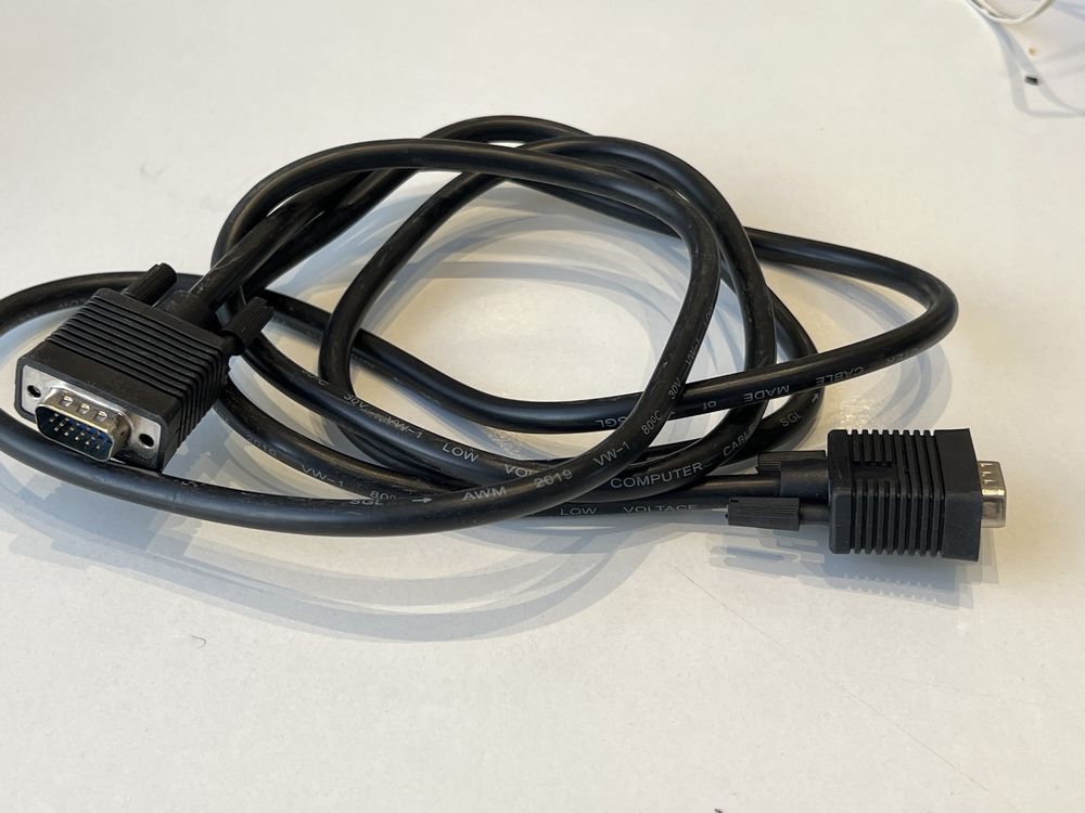 Cabo monitor VGA