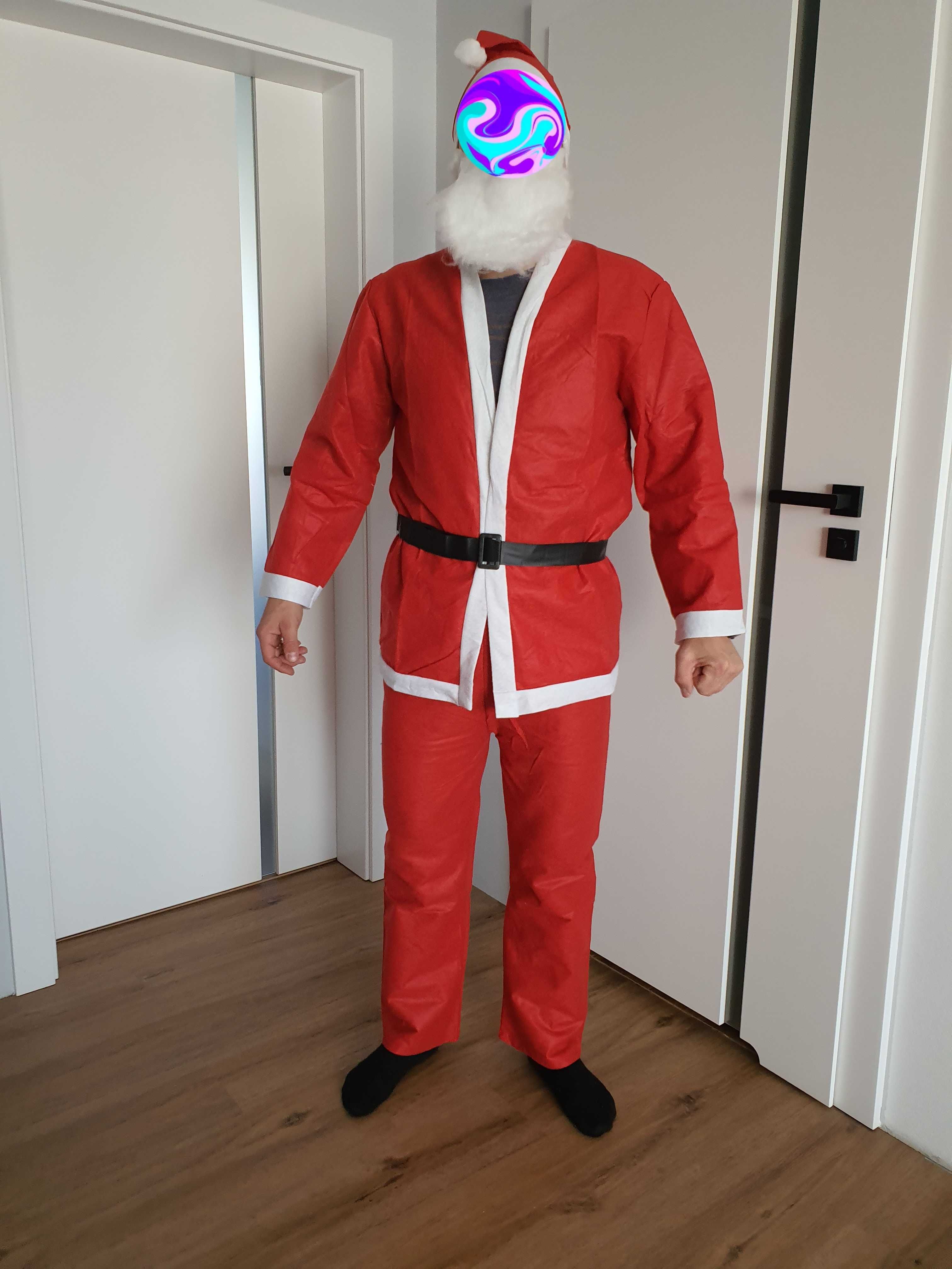 Mikołaj kostium przebranie mikołajki
