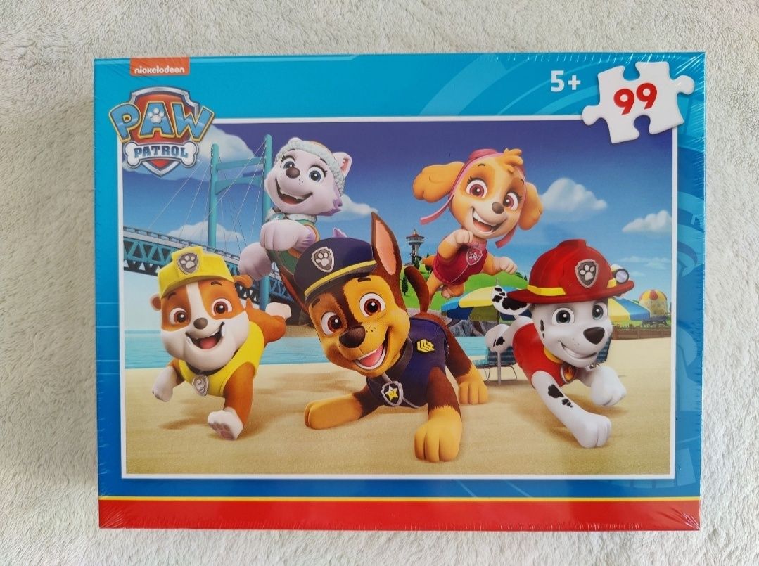 Nowe puzzle Psi Paw Patrol 99 elementów Clementoni wiek 5+