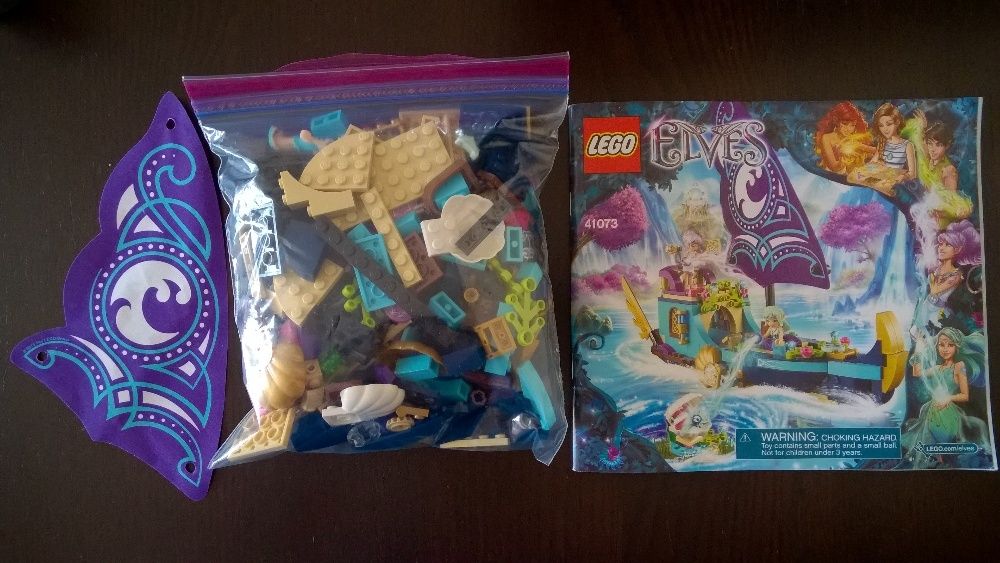 Klocki LEGO ELVES 41073 statek Naidy