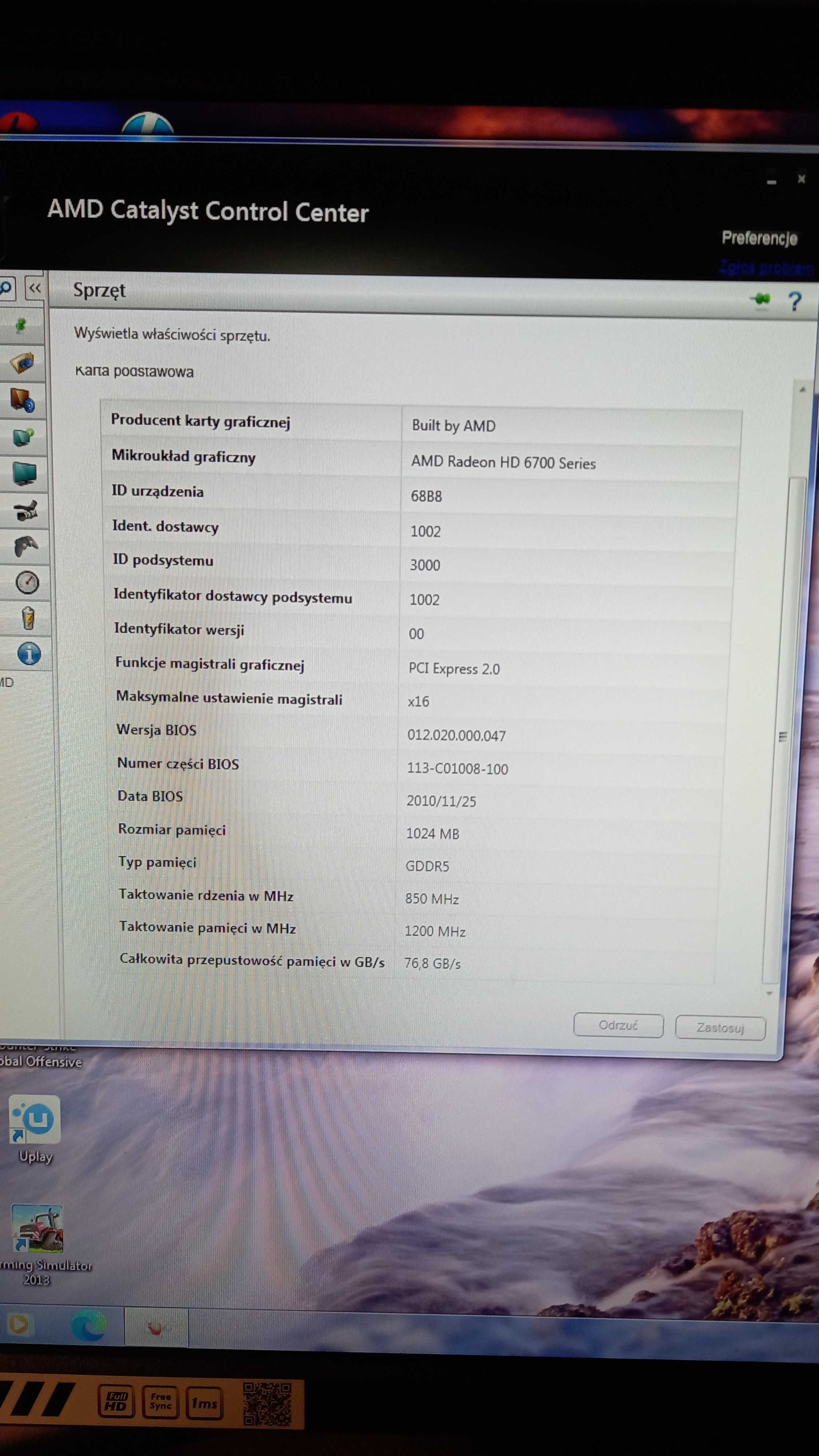 Karta graficzna AMD Radeon HD 6700