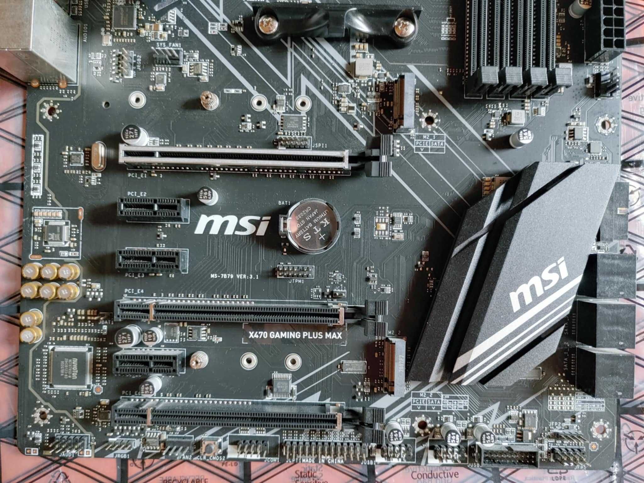 Płyta główna MSI X470 GAMING PRO MAX + Bluetooth + Gratis Wysyłka