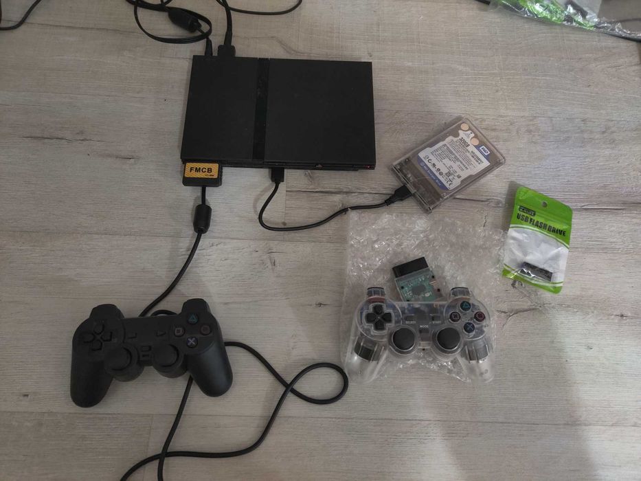 Sony playstation 2 SCPH 70004 + HDD 320GB + Море игр