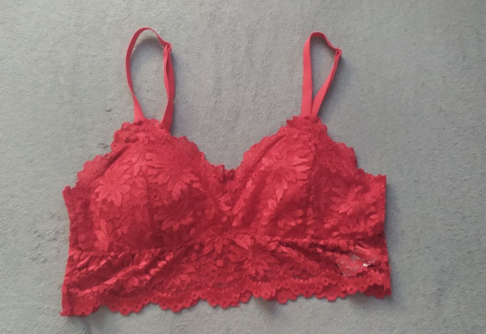 Biustonosz miękki koronkowy