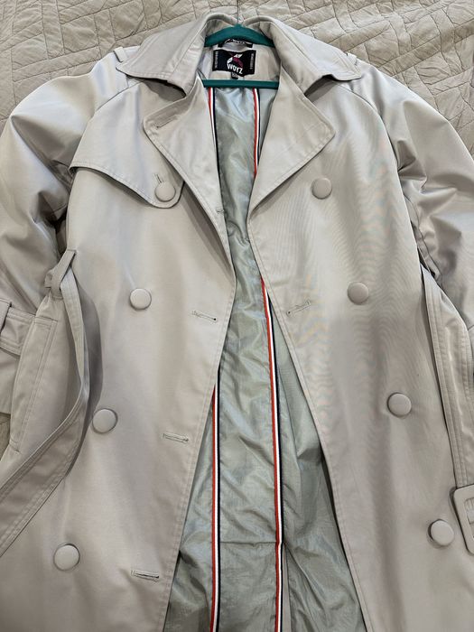 Тренч із полірованого котону