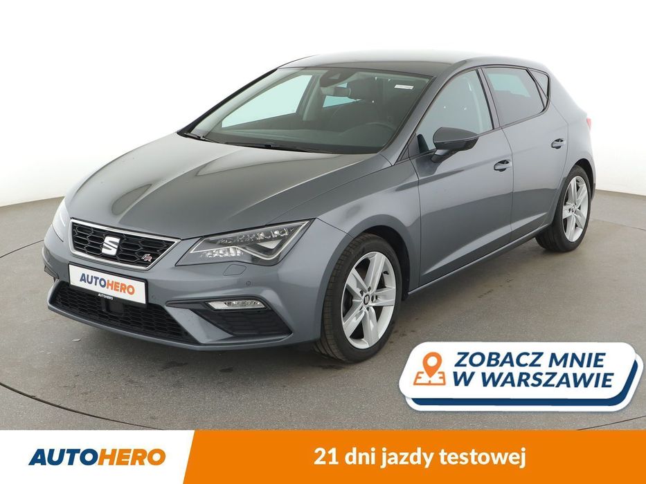 Seat Leon full LED navi klima auto grzane fotele czujniki parkowania