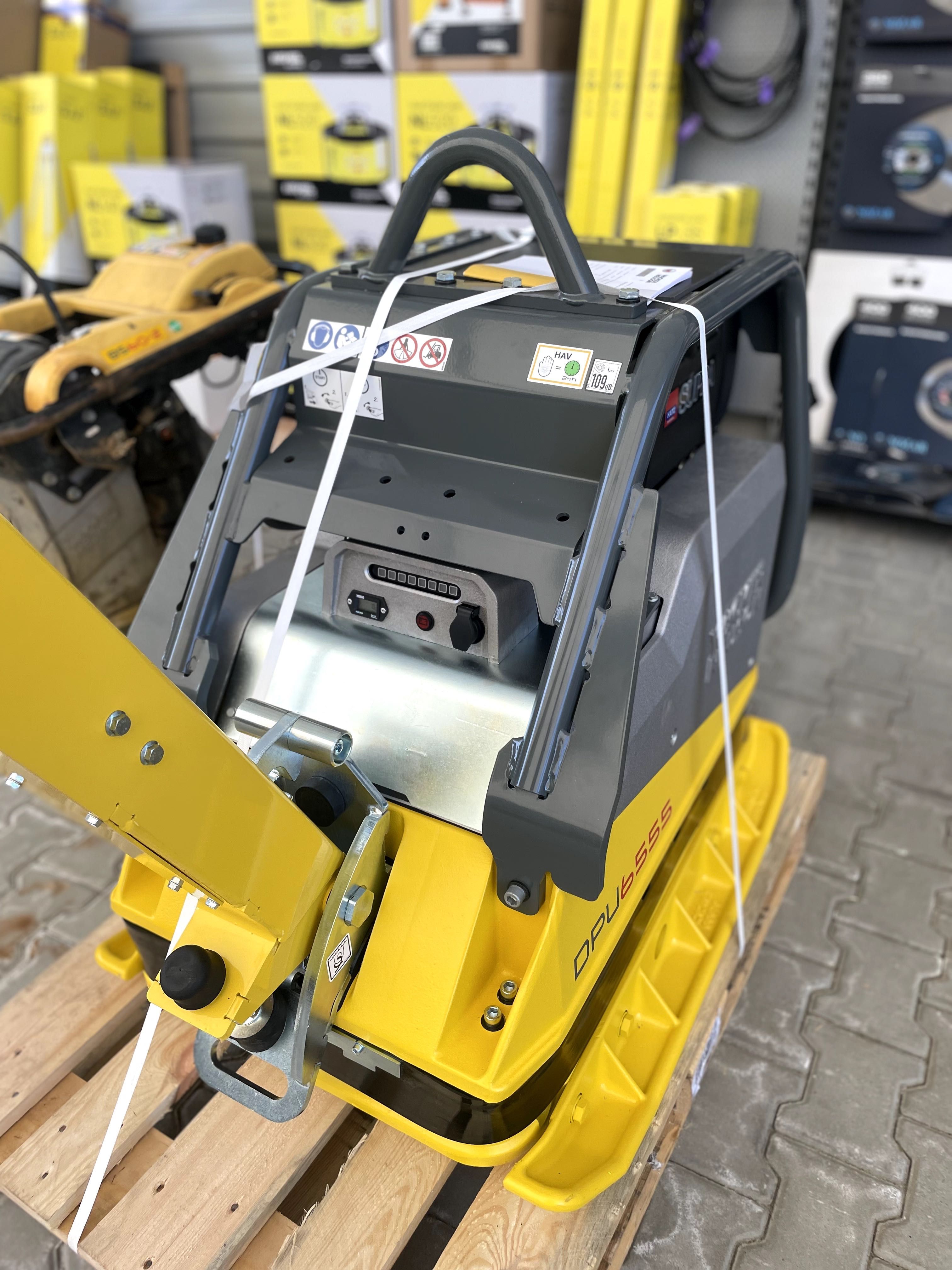 Zagęszczarka WACKER NEUSON DPU 6555 HECH ,nowa FV Czujnik Negocjuj