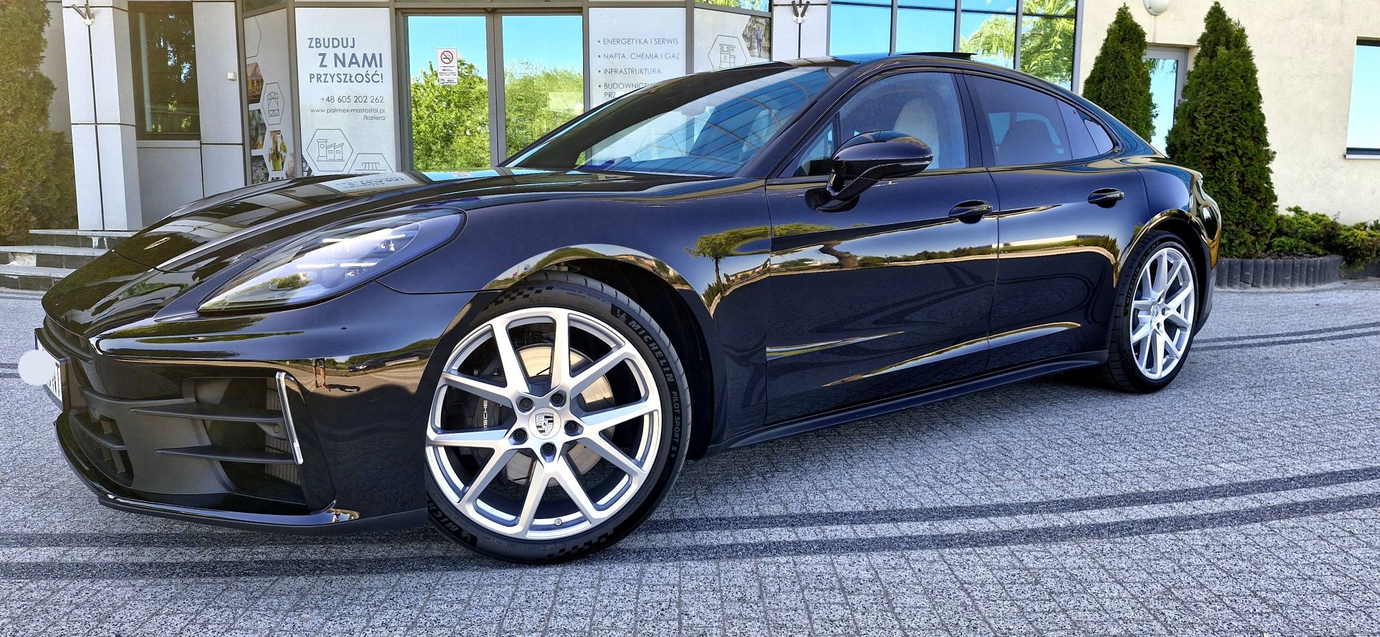 Auto do ślubu - Porsche Panamera 4