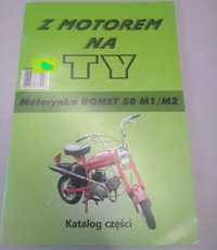Książka katalog części Motorynka Romet pony M1 M2