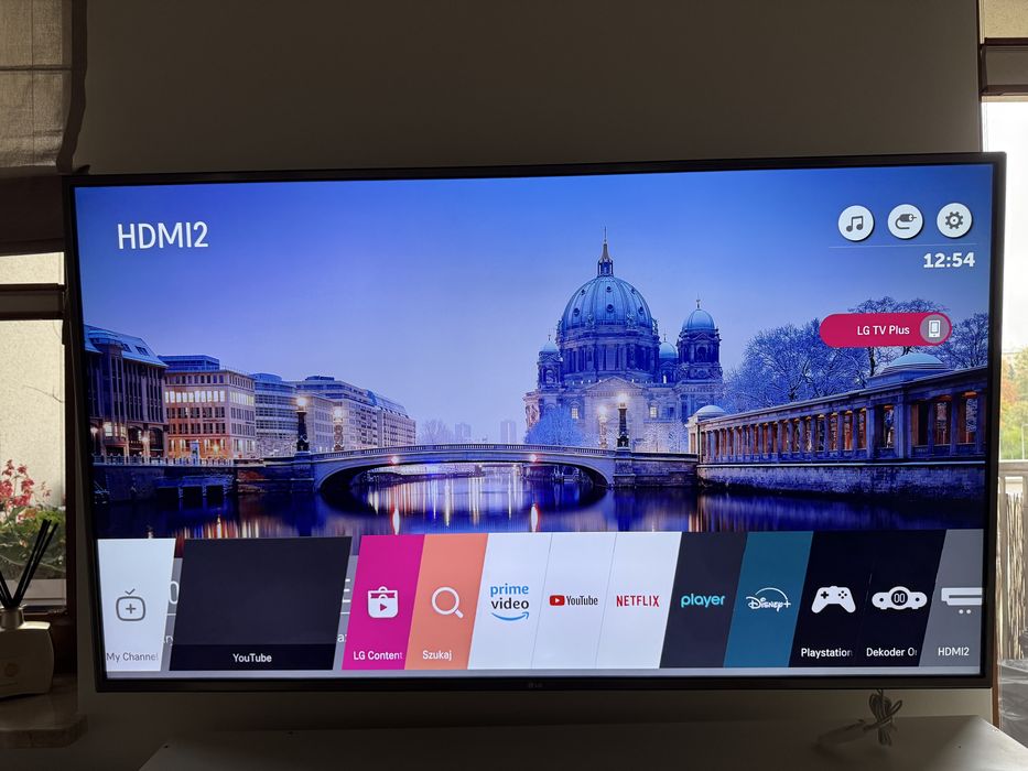 Telewizor smart TV LG led 55 cali 4K UHD Kielce tanio 55UH6507