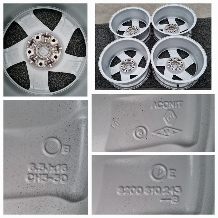 Felgi Alu 16" Dacia Duster 5x114,3 BdbStan Oryginalne