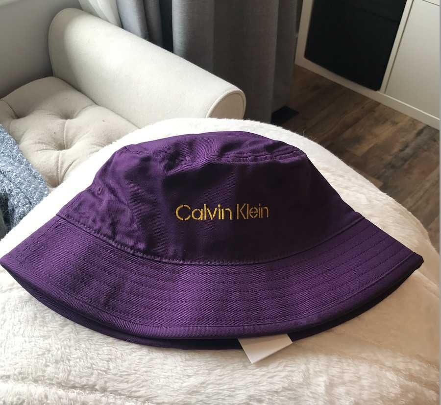 Новая шапка - панама calvin klein (ck khakis logo bucket hat)с америки