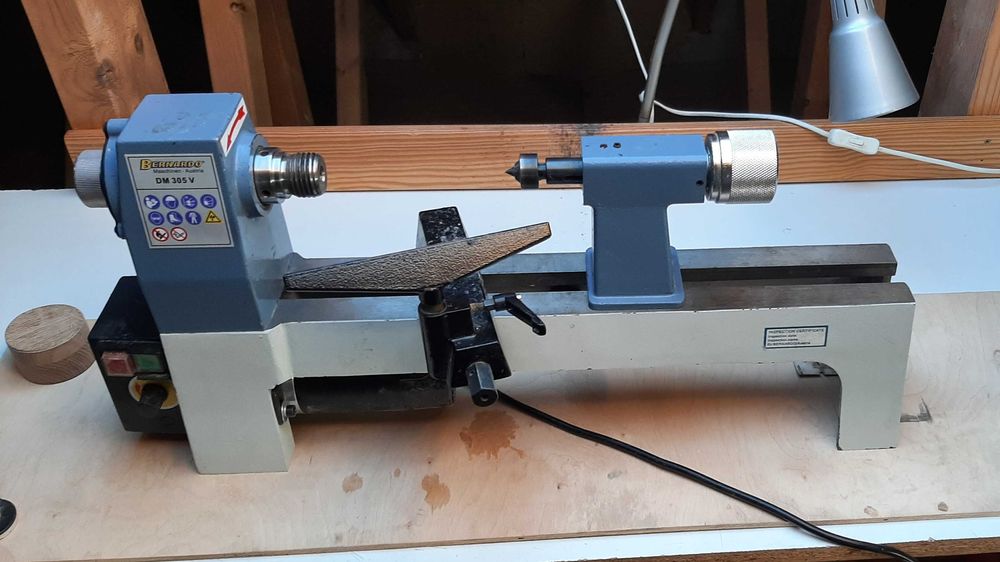Tokarka do drewna BERNARDO DM 305 V - 230 V + akcesoria