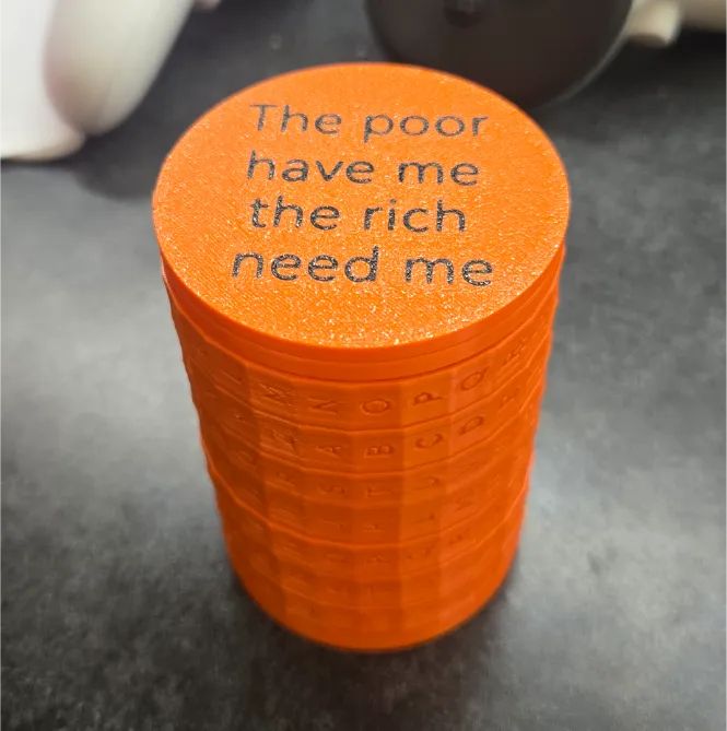 Cryptex Personalizado com Pista