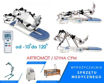 Szyna CPM ARTROMOT - Katowice, Tychy, Bytom/ Wynajem / Rehabilitacja