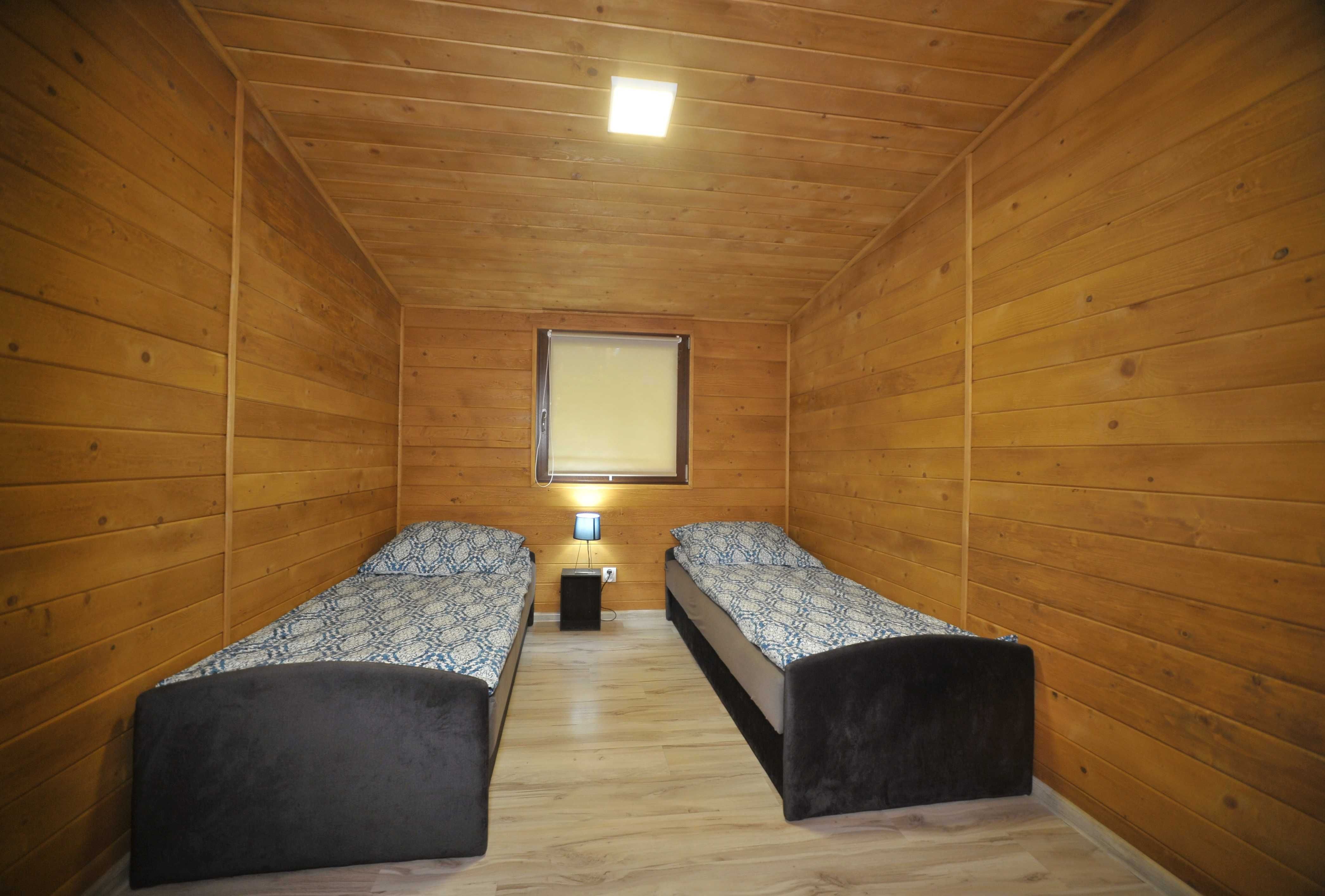 Kraina Relaksu-domki letniskowe Makowo-LINIA BRZEGOWA, POMOST, JACUZZI