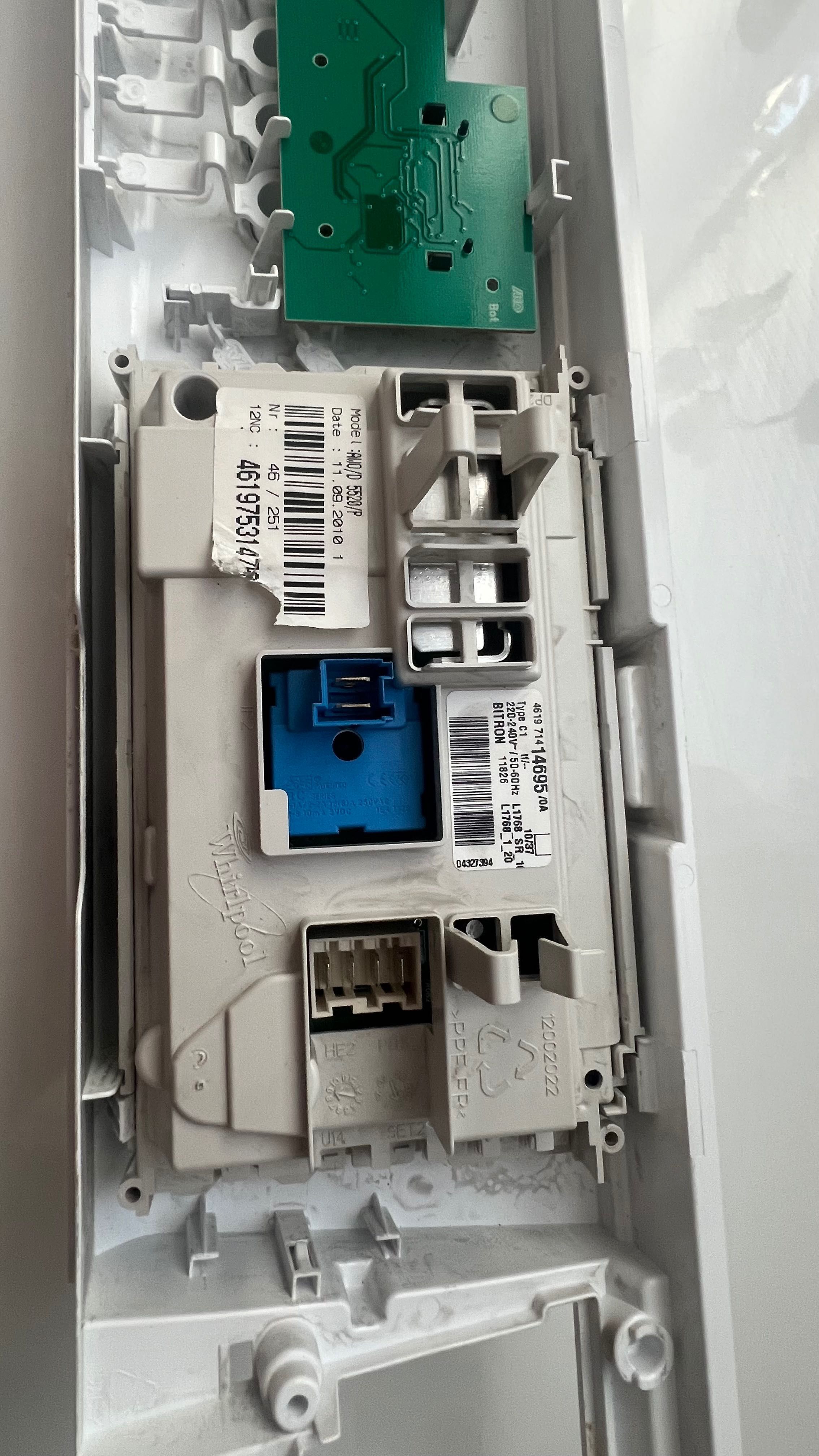 Panel sterowania whirlpool