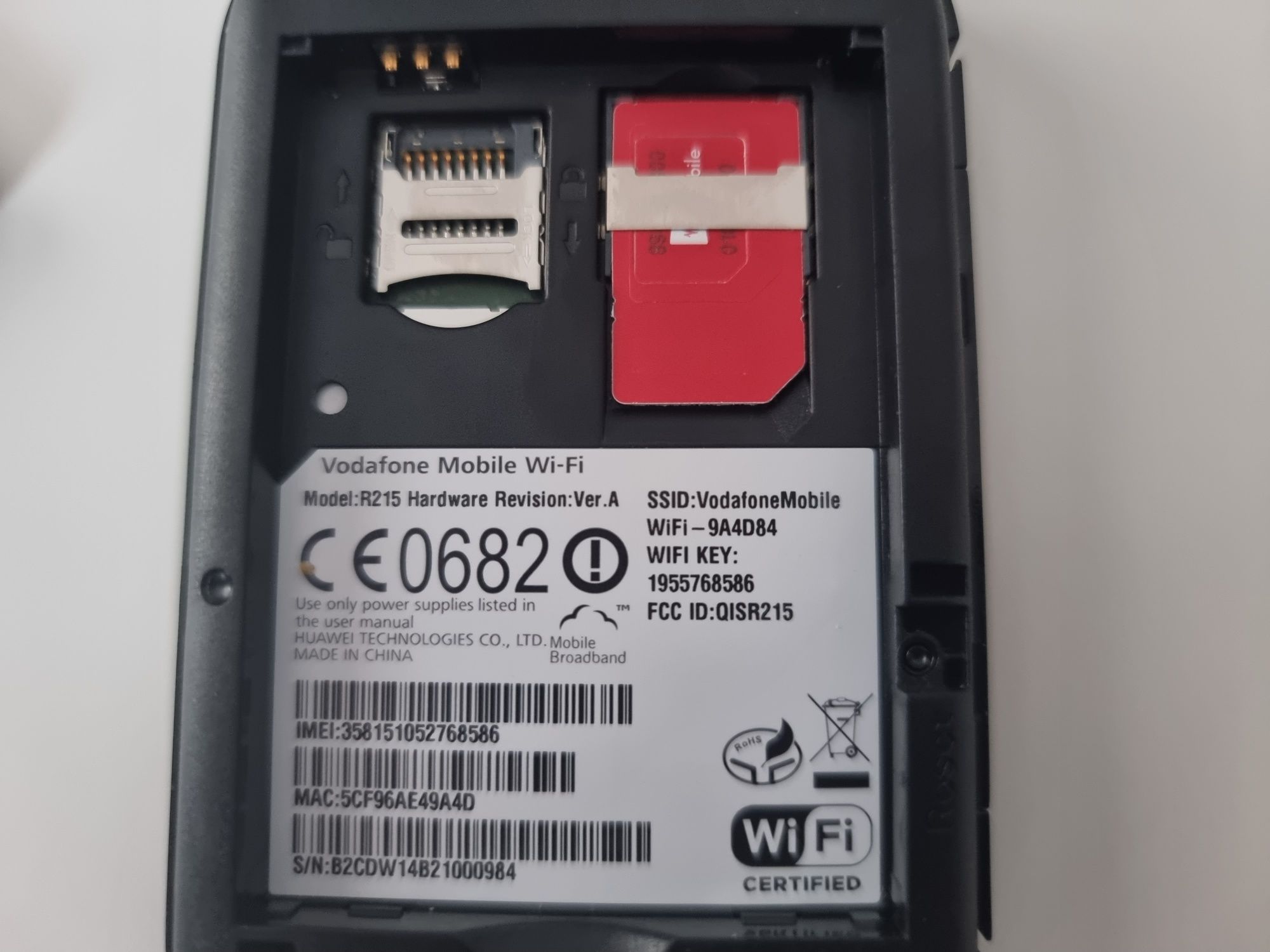 Huawei R215 Vodafone za pol ceny.